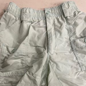 Aftco Shorts Size 28 Very Light Green Color